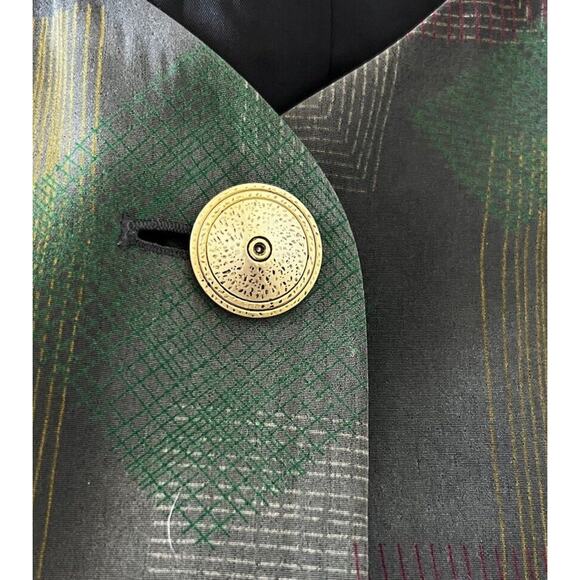 BoBoL Collection Watercolor Art to Wear Tunic Blazer Jacket Lagenlook Women's XL - Picture 6 of 6